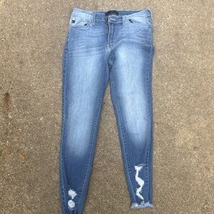 KanCan Light Blue Distressed Skinny Jeans